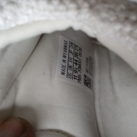 Adidas Lite Racer  Women's Slip on Tennis Shoe, US 11, White with color … - Picture 6 of 8